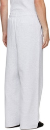 Entire Studios Gray Straight Leg Sweatpants