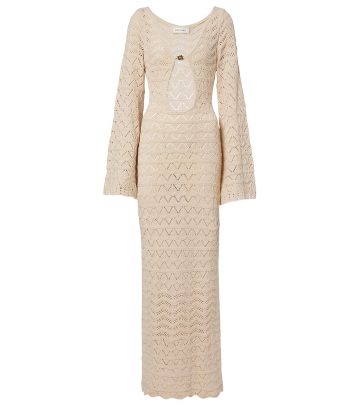 Photo: Bananhot Rey crochet cotton-blend maxi dress