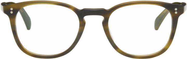 Photo: Oliver Peoples Khaki Finley Esq. Glasses