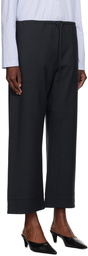 LESET Navy Jane Carpenter Trousers