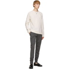 Paul Smith Off-White Contrast Stitch Long Sleeve T-Shirt