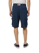 MC2 Saint Barth Man Navy Blue Cargo Short Pants Cargy