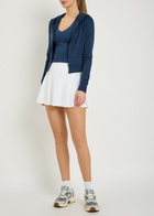 Vuori Halo Mini Hooded Jersey Sweatshirt Navy