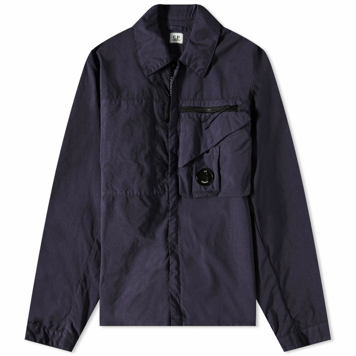 Photo: C.P. Company Men's Taylon P Overshirt in Total Eclipse