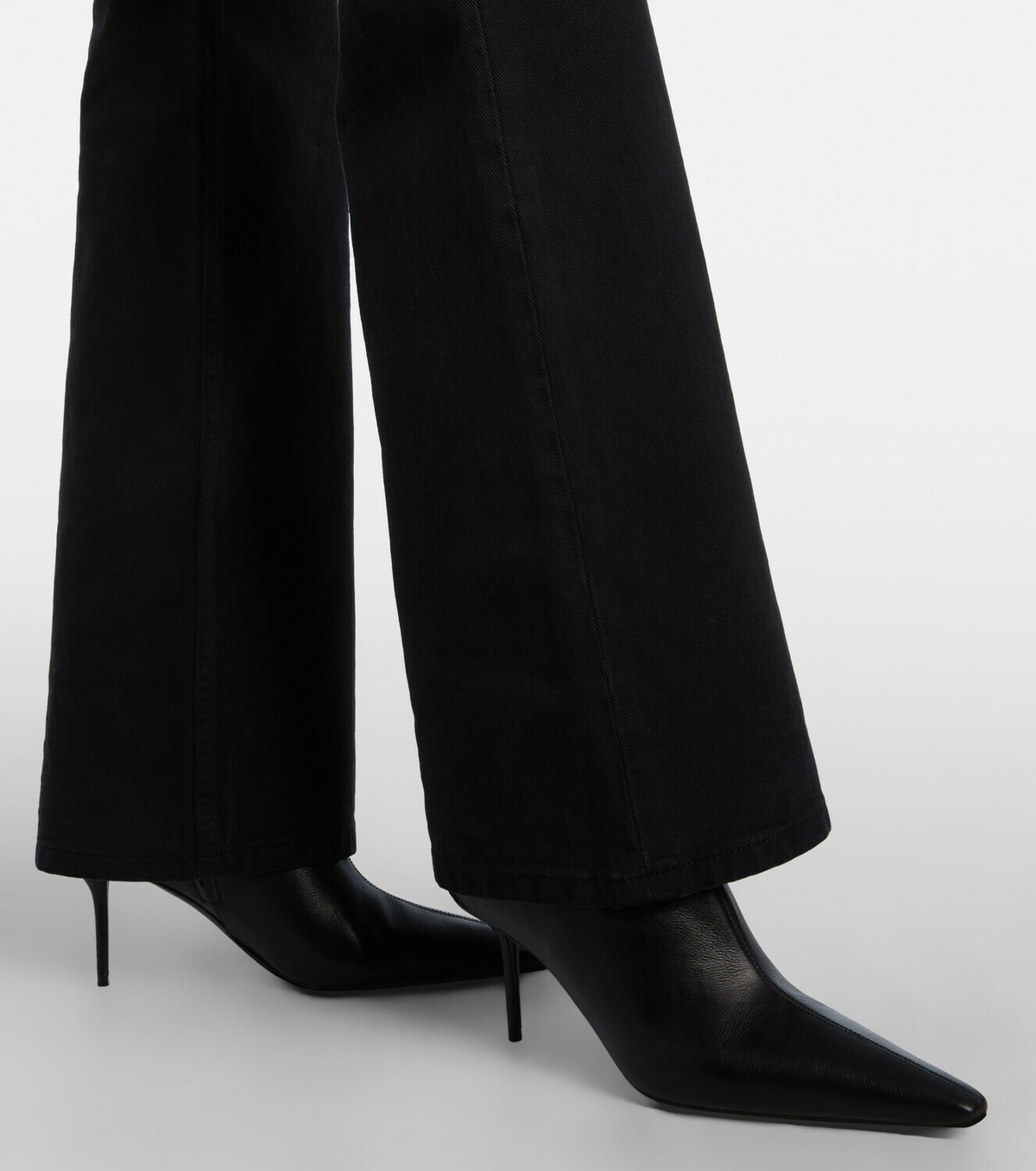 Saint Laurent Ashley leather ankle boots