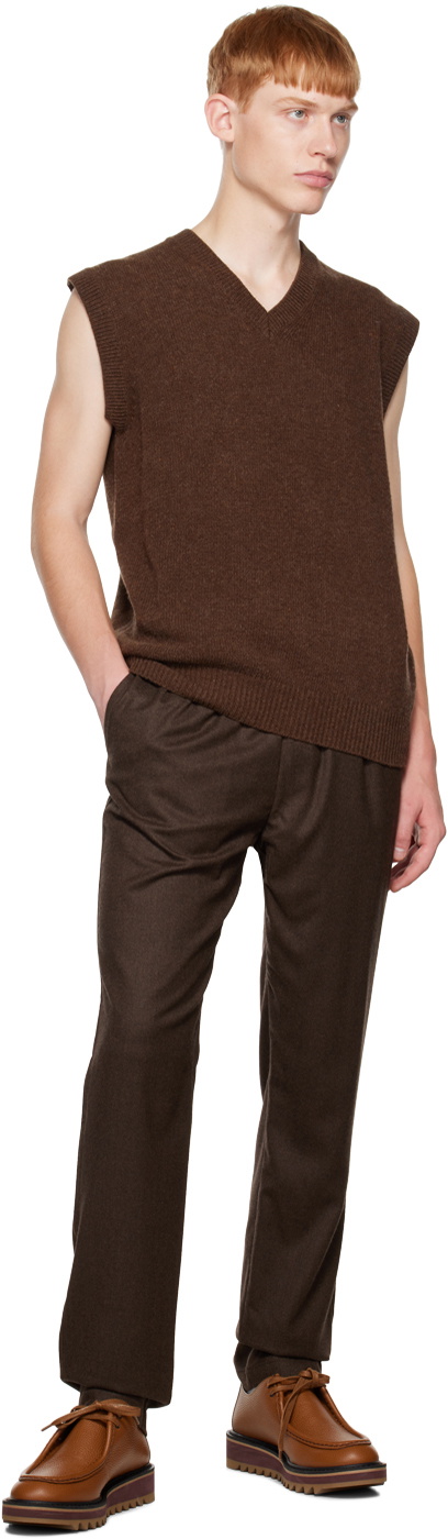 De Bonne Facture SSENSE Exclusive Brown Vest