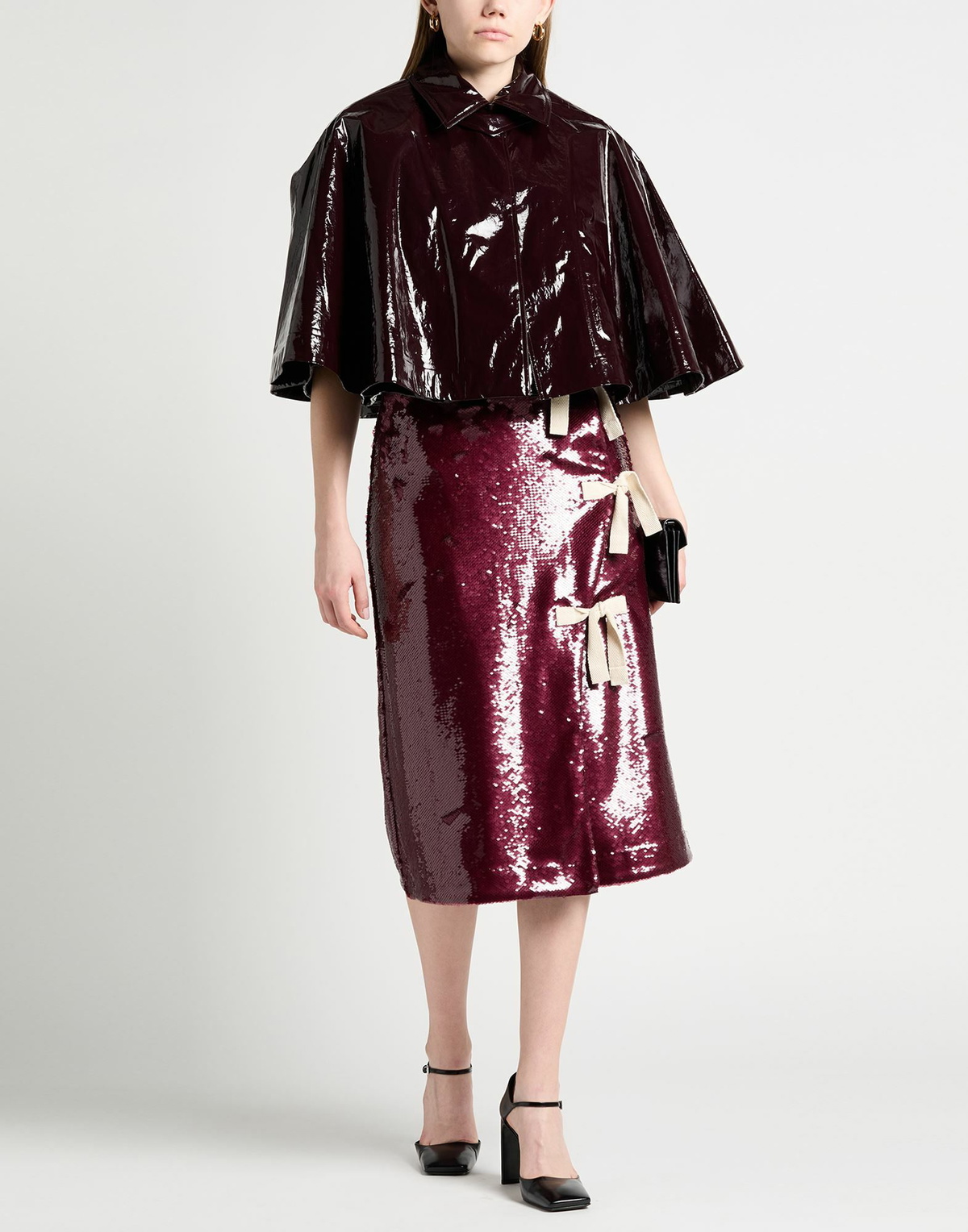 Chloé Womens Jacket Chocolate in Brown