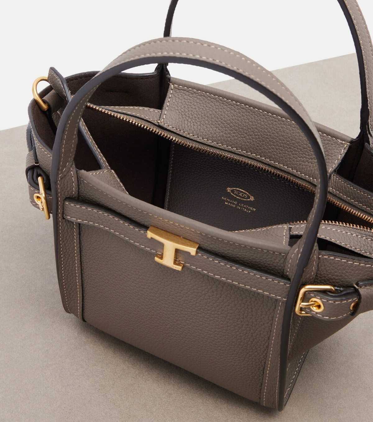 Tod's Tim Small leather top-handle bag