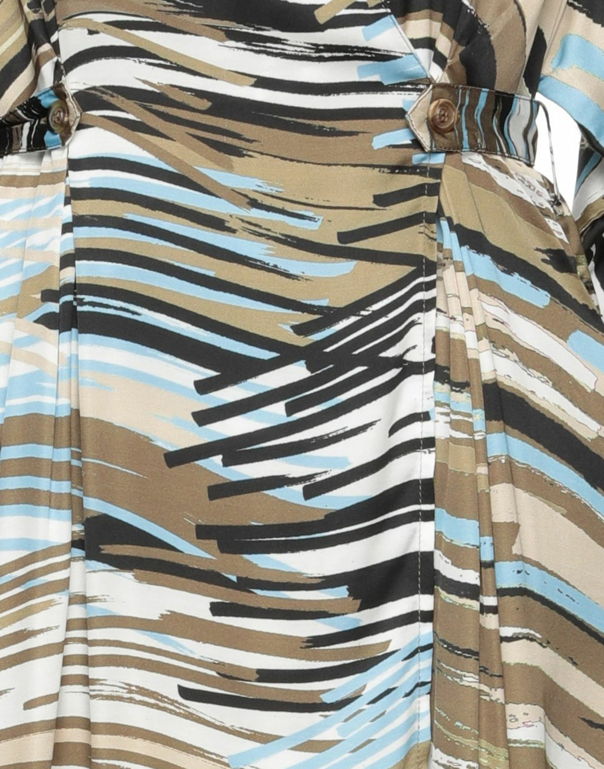 Manila Grace Womens Mini dress Khaki