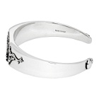 Alexander McQueen Silver Cuff Bracelet
