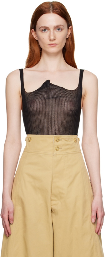 Photo: Quira SSENSE Exclusive Black Tank Top