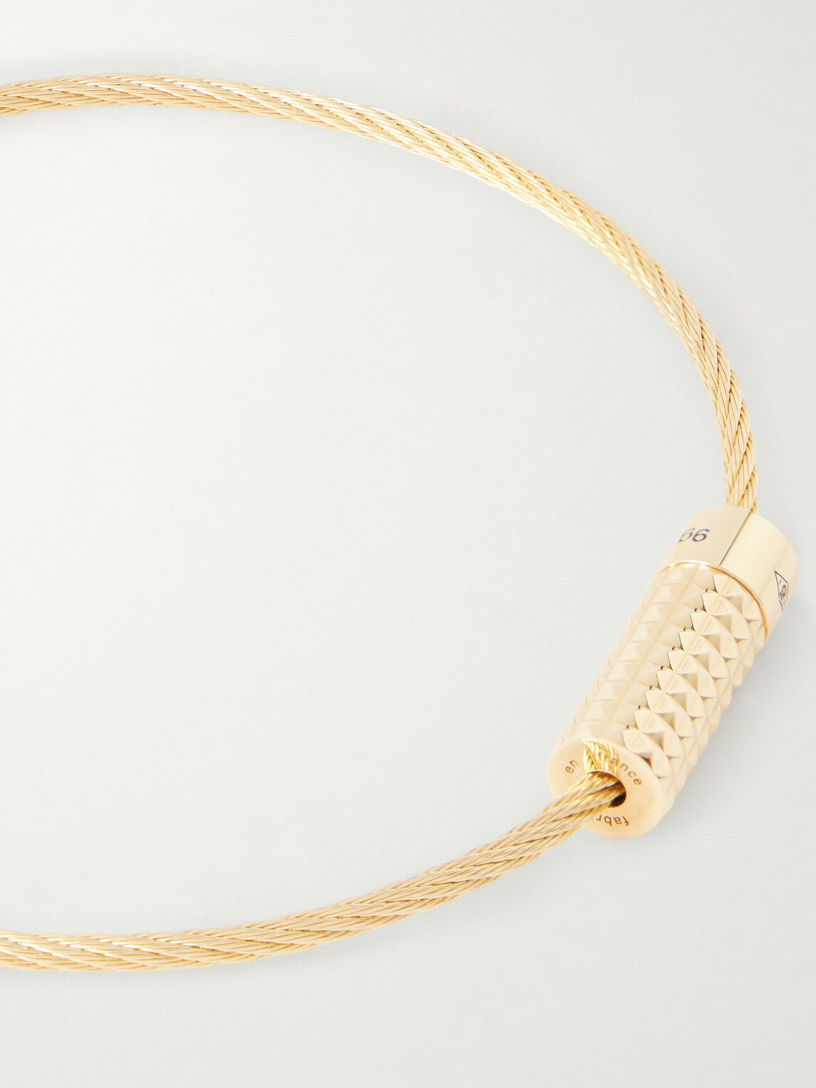 Le Gramme - 11g Pyramid 18-Karat Gold Bracelet - Gold