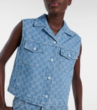 Gucci GG denim vest