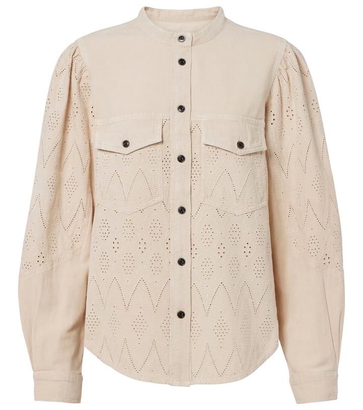 Photo: Marant Etoile Kaina broderie anglaise blouse