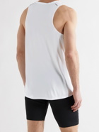 NIKE RUNNING - Rise 365 Perforated Recycled Dri-FIT Tank Top - White