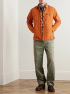 RRL - Mountaineer Quilted Shell Shirt Jacket - Orange