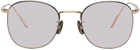 YUICHI TOYAMA. Gold Grenier Sunglasses
