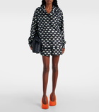 Loewe Clouds silk twill shorts