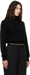 Baserange Black Tier Turtleneck