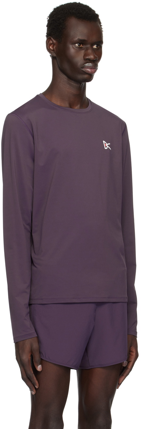 District Vision Purple Lightweight Long Sleeve T-shirt District Vision