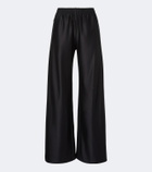 Gucci Silk-blend jersey wide-leg pants