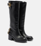 Chloé Dakota leather biker boots