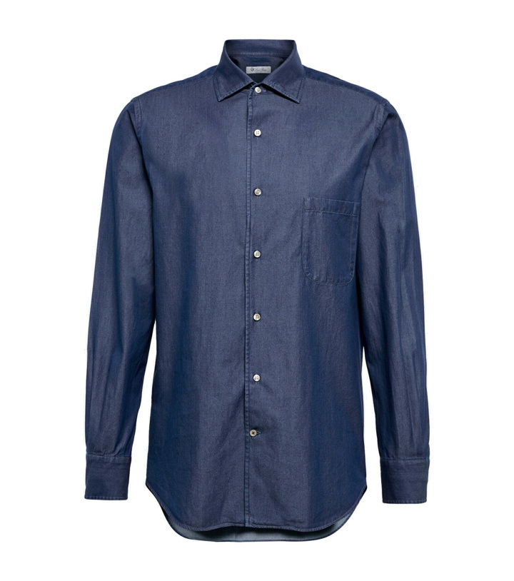 Photo: Loro Piana - André denim shirt