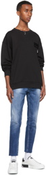 Dolce & Gabbana Black DNA Patch Sweatshirt