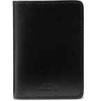 A.P.C. - Leather Bifold Cardholder - Black