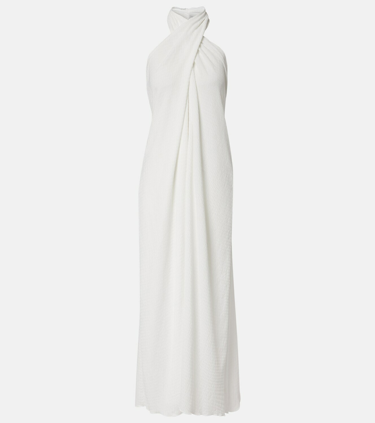 Jade Swim Stella sheer halterneck maxi dress