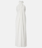 Jade Swim Stella sheer halterneck maxi dress