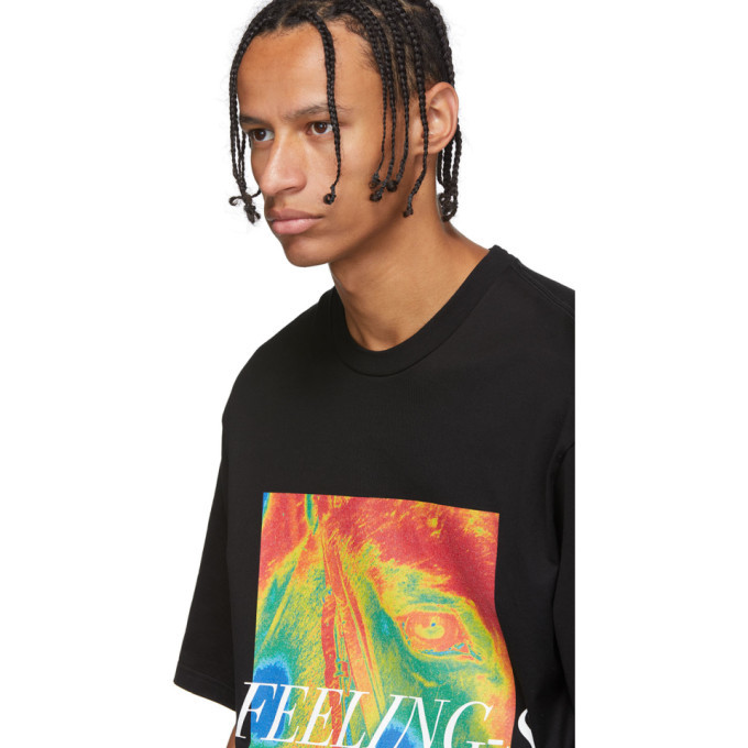 Christian Dada Black Feelings T-Shirt