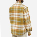 Dickies Men's Orting Check Shirt in Green Moss