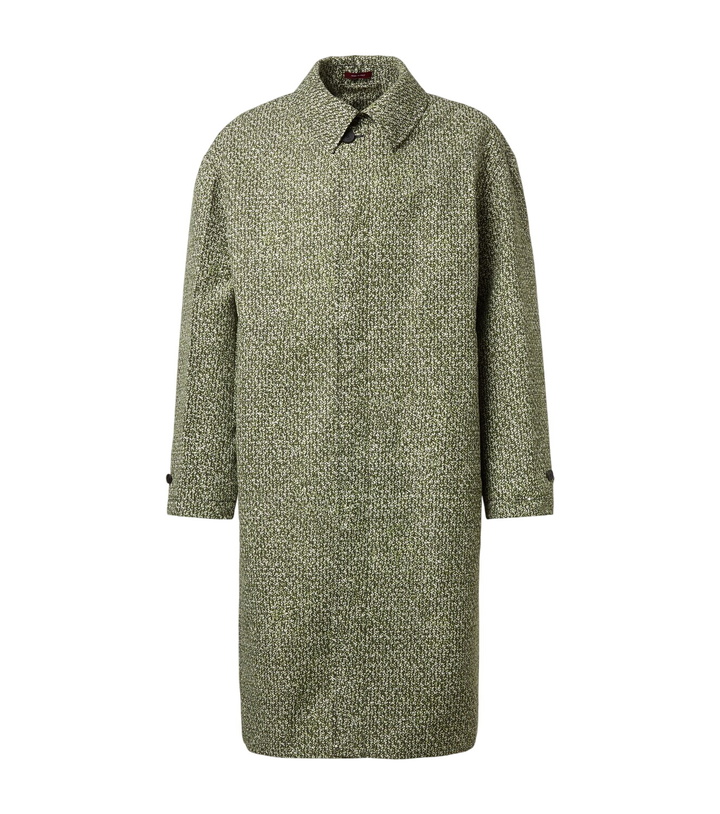 Photo: Gucci Printed poplin car coat