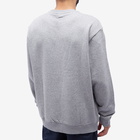 Napapijri Men's Box Logo Crew Sweat in Medium Grey Melange