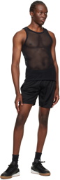 Courrèges Black Football Shorts