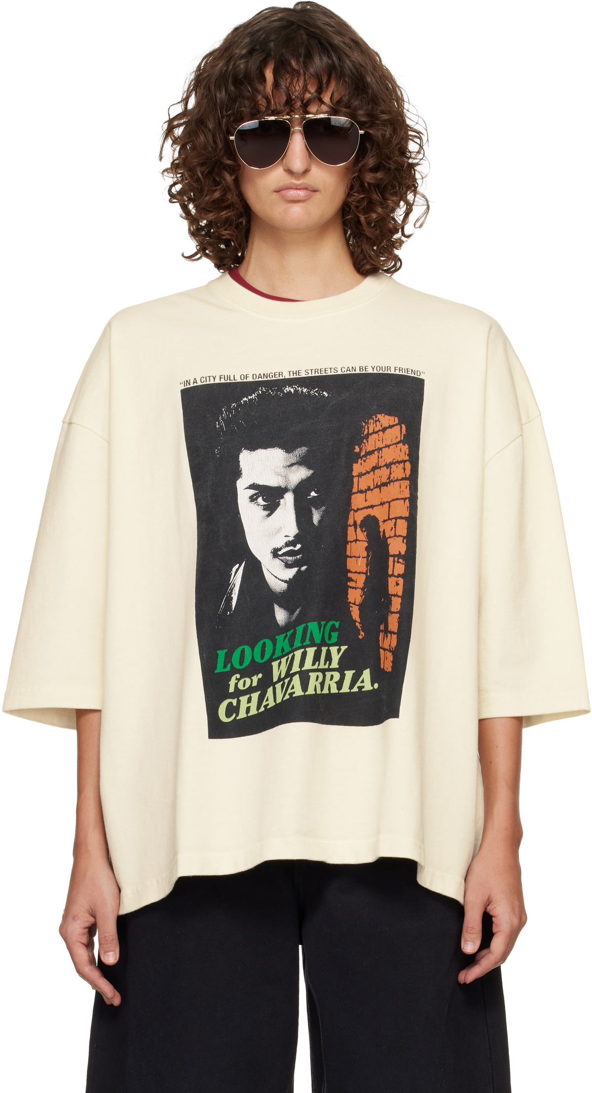 WILLY CHAVARRIA Off-White 'Looking For Willy' Northsider T-shirt