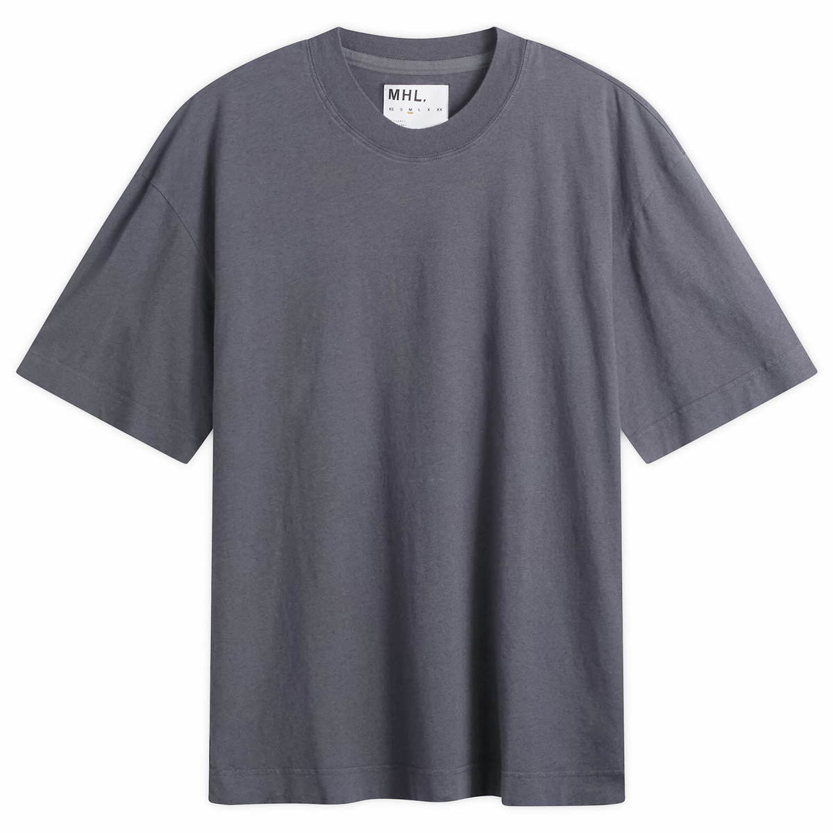 MHL by Margaret Howell Men's Simple T-Shirt in Slate Blue MHL by