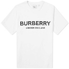 Burberry Men's Letchford Logo T-Shirt in White