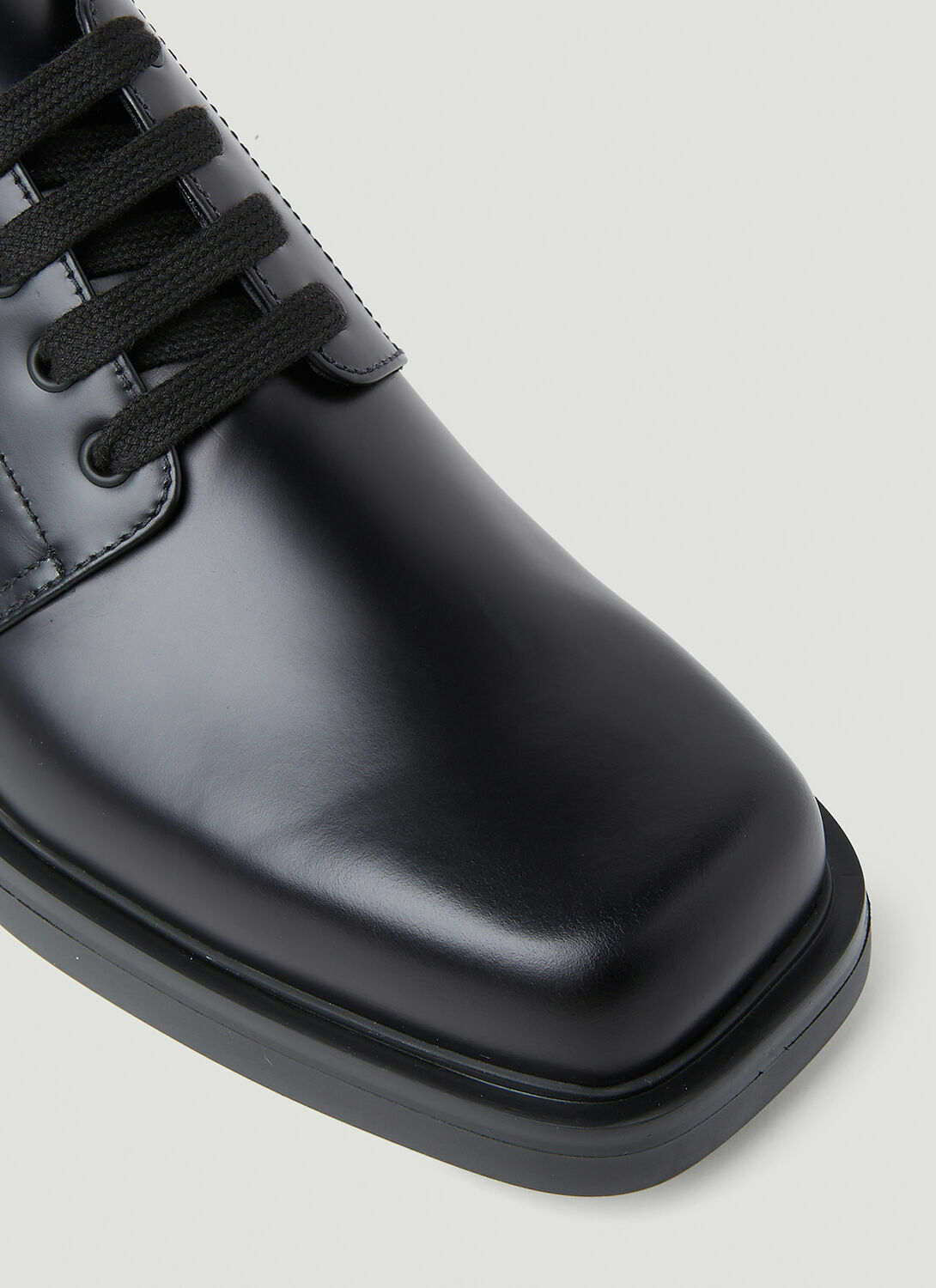 Prada Brushed Leather Derby shoes