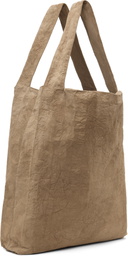 Liza Keane Beige Crinkled Tote