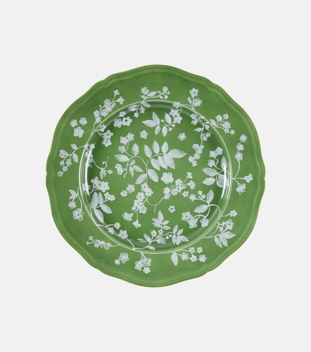 Cabana x Ginori 1735 floral porcelain dinner plate