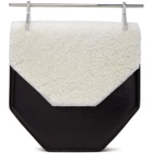 M2Malletier Black Shearling Amor Fati Bag