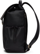 Paul Smith Black Signature Stripe Foldover Backpack