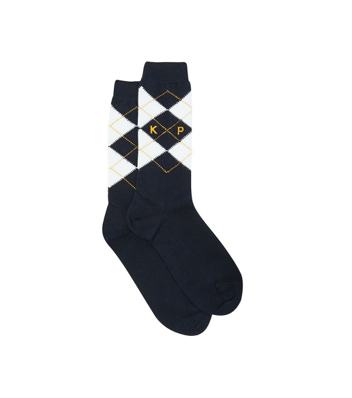 Photo: Kenzo - Logo jacquard cotton-blend socks