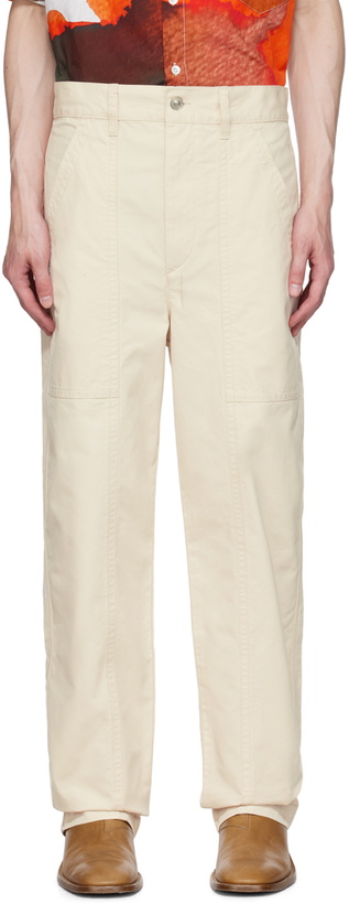 Photo: Isabel Marant Off-White Leonel Trousers