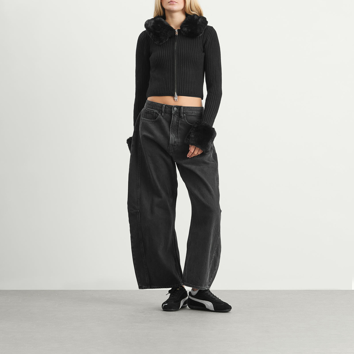 House Of Sunny Women's Peggy Cardigan in Sable