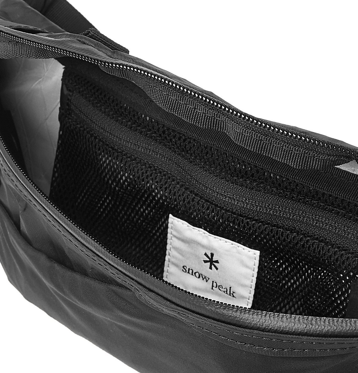 Snow Peak - X-Pac Nylon Belt Bag - Black Snow Peak