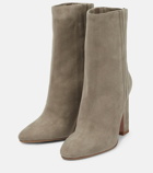 Aquazzura Suede ankle boots