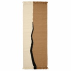 ferm LIVING Soil Kelim Runner - 70x180cm in Light Beige 